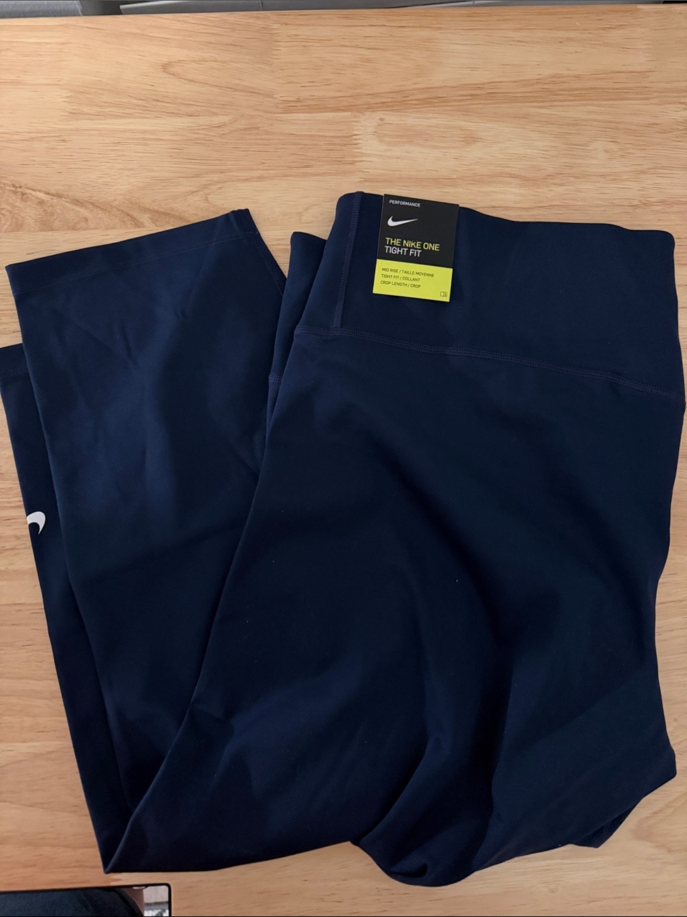 Nike Navy Blue Tight Fit Leggings